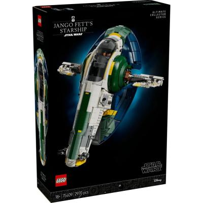 LEGO Star Wars Jango Fetts Firespray-class ruimteschip - 75409-NEW (75409) — 2.970 stukjes, huren vanaf €13,75/week
