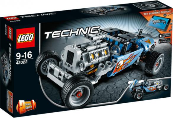 LEGO Bouwstenen 0000-1000 Technic Hot Rod (42022) — 414 stukjes, huren vanaf €2,75/week