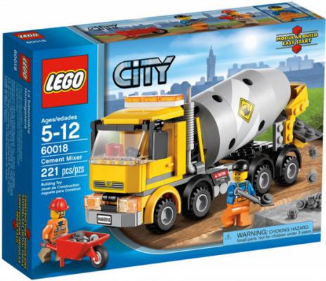 LEGO City Cementvrachtwagen (60018) — 213 stukjes, huren vanaf €1,00/week