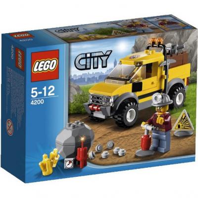 LEGO City Mining 4 x 4 (4200) — 97 stukjes, huren vanaf €1,00/week