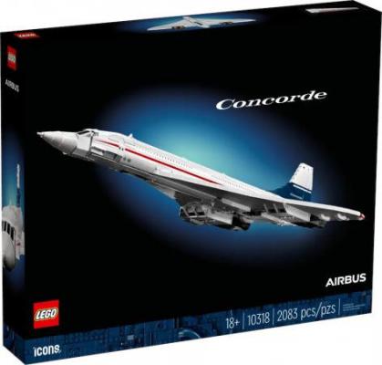 LEGO Nieuw Icons Concorde - 10318A-NEW (10318A) — 2.083 stukjes, huren vanaf €11,75/week