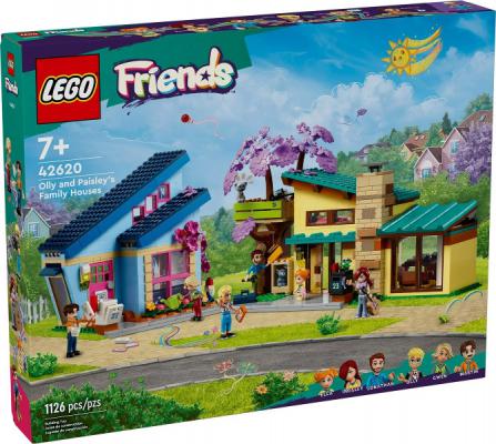 LEGO Friends Olly en Paisleys huizen - 42620-NEW (42620) — 1.126 stukjes, huren vanaf €6,50/week