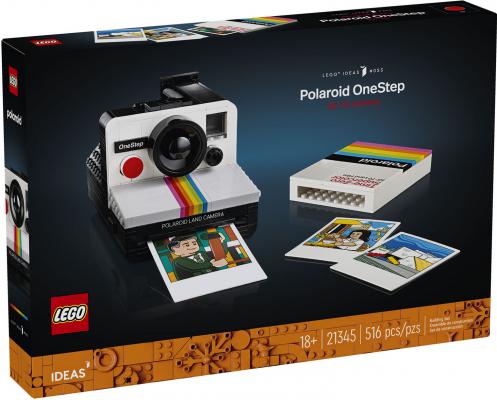 LEGO Bouwstenen 0000-1000 Ideas Polaroid OneStep SX-70 camera (21345) — 516 stukjes, huren vanaf €4,50/week