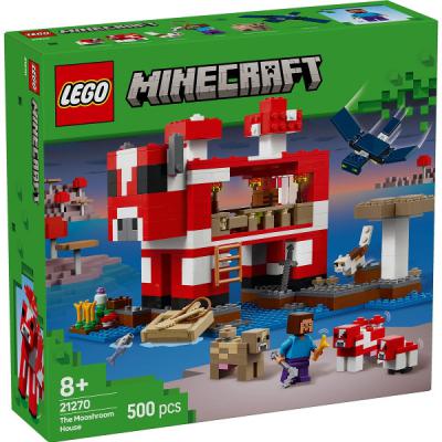 LEGO Minecraft Het Mooshroom huis - 21270-NEW (21270), huren vanaf €4,25/week