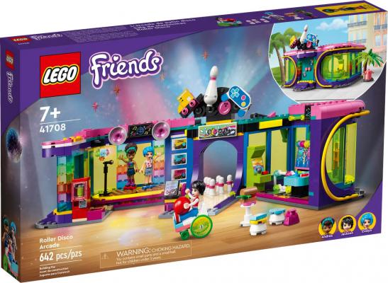 LEGO Friends Rolschaatsdisco speelhal - 41708-NEW (41708) — 642 stukjes, huren vanaf €3,75/week