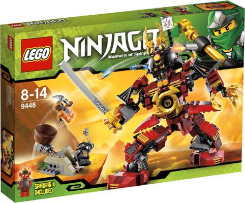 LEGO Ninjago Samurai Mech (9448) — 438 stukjes, huren vanaf €3,00/week