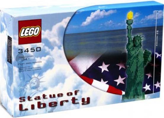 LEGO Bouwstenen 2000-3000 Sculptures Statue of Liberty (3450) — 2.882 stukjes, huren vanaf €13,75/week