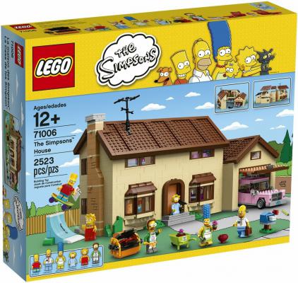 LEGO Bouwstenen 2000-3000 The Simpsons House - 71006B (71006B) — 2.504 stukjes, huren vanaf €12,25/week