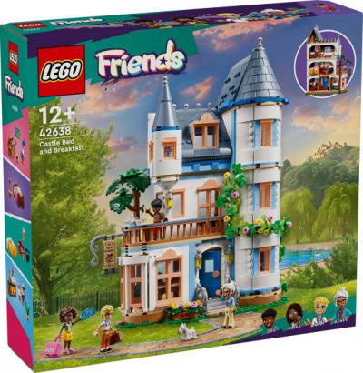 LEGO Friends Bed and breakfast in kasteel - 42638-NEW (42638) — 1.311 stukjes, huren vanaf €6,50/week