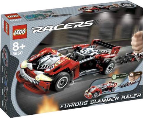 LEGO 04-05 Racers Furious Slammer Racer (8650) — 254 stukjes, huren vanaf €1,50/week