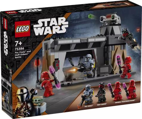 LEGO Star Wars Paz Vizsla en Moff Gideon duel - 75386-NEW (75386) — 289 stukjes, huren vanaf €3,00/week