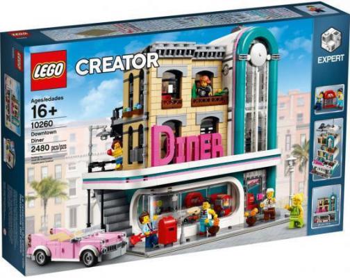LEGO Bouwstenen 2000-3000 Creator Expert Diner in de Stad - 10260L (10260L) — 2.454 stukjes, huren vanaf €11,75/week