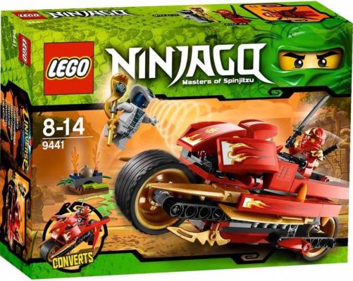 LEGO Ninjago Kais Zwaardbike (9441) — 179 stukjes, huren vanaf €1,25/week