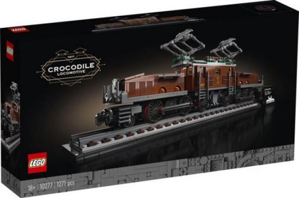 LEGO Creator Expert Krokodil Locomotief - 10277A (10277A) — 1.263 stukjes, huren vanaf €7,00/week
