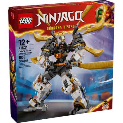 LEGO Ninjago Coles reusachtige drakenmecha - 71821-NEW (71821) — 1.055 stukjes, huren vanaf €6,50/week