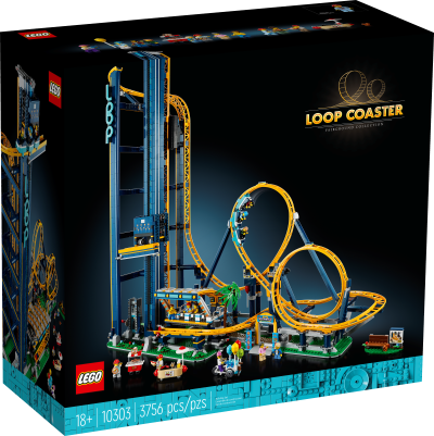 LEGO Bouwstenen 3000-4000 Icons Loop Coaster (10303) — 3.756 stukjes, huren vanaf €13,75/week