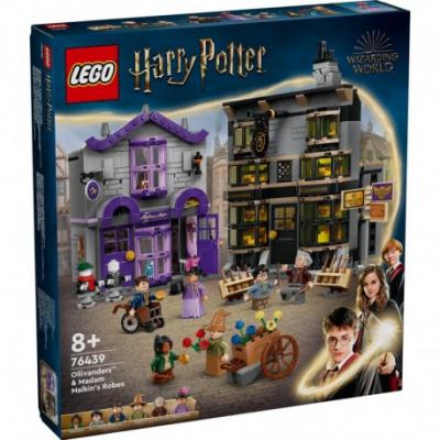 LEGO Nieuw Harry Potter Olivanders en Madame Mallekins gewaden - 76439-NEW (76439) — 744 stukjes, huren vanaf €6,00/week