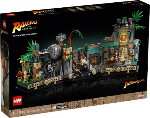 LEGO Bouwstenen 1000-2000 Indiana Jones Tempel van het Gouden Beeld (77015) — 1.545 stukjes, huren vanaf €9,25/week