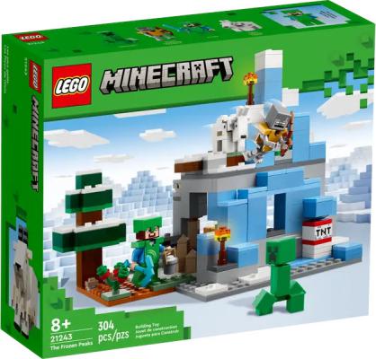 LEGO Nieuw Minecraft De IJsbergtoppen - 21243-NEW (21243) — 304 stukjes, huren vanaf €3,00/week