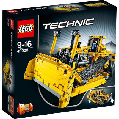LEGO Bouwstenen 0000-1000 Technic Bulldozer (42028) — 617 stukjes, huren vanaf €4,00/week