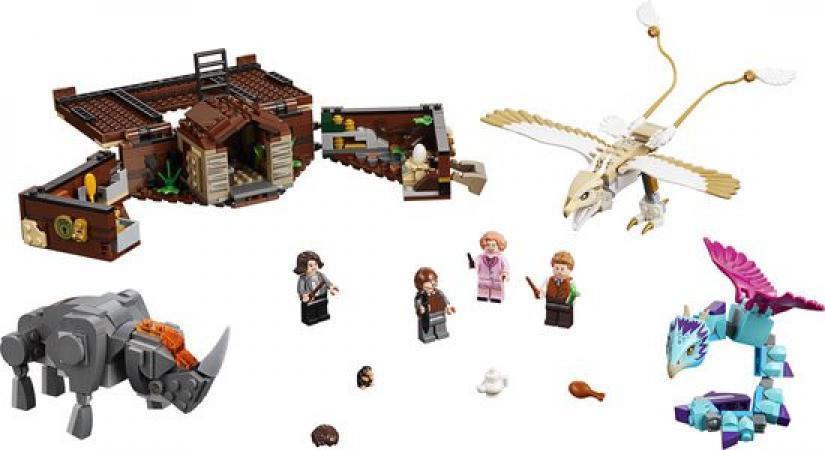 LEGO Bouwstenen 0000-1000 Harry Potter Fantastic Beasts Newts Koffer met Magische Wezens - 75952B (75952B) — 678 stukjes, huren vanaf €3,75/week