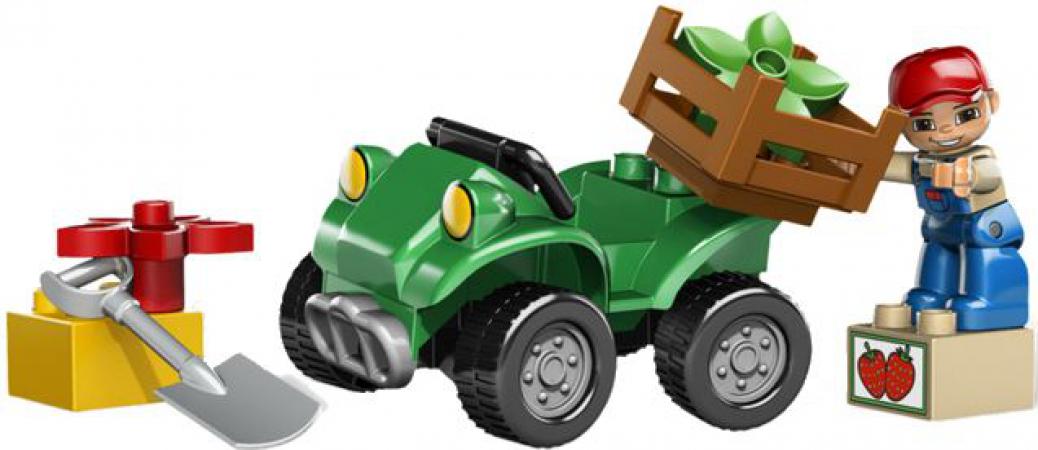 LEGO Duplo Ville Vierwielige motor (5645), huren vanaf €0,50/week