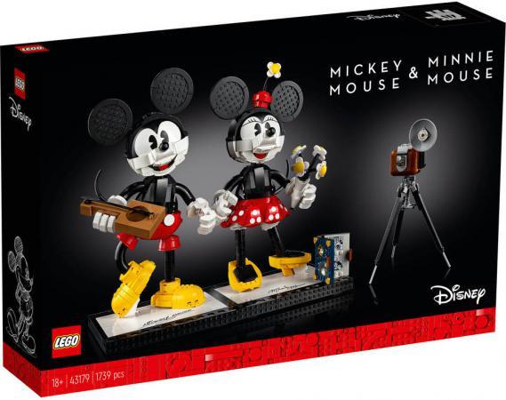 LEGO Bouwstenen 1000-2000 Disney Mickey Mouse en Minnie Mouse - 43179B (43179B) — 1.739 stukjes, huren vanaf €9,75/week