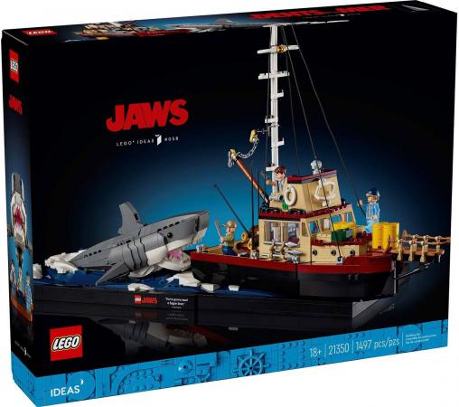 LEGO Nieuw Ideas Jaws - 21350-NEW (21350) — 1.497 stukjes, huren vanaf €9,75/week