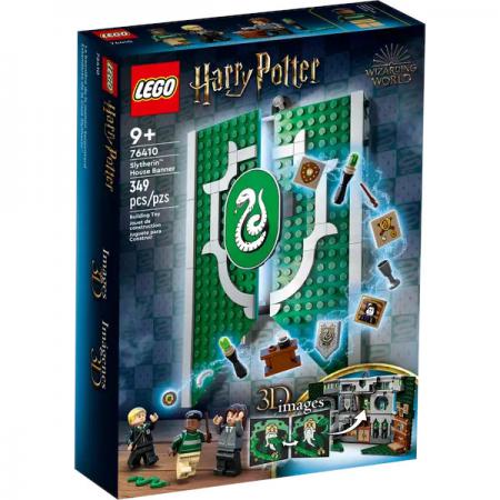 LEGO Nieuw Harry Potter Zwadderich huisbanner - 76410-NEW (76410) — 349 stukjes, huren vanaf €3,00/week