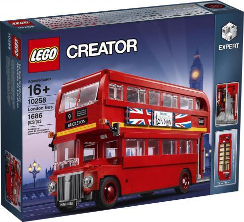 LEGO Bouwstenen 1000-2000 Creator Expert London Bus - 10258F (10258F) — 1.686 stukjes, huren vanaf €8,75/week