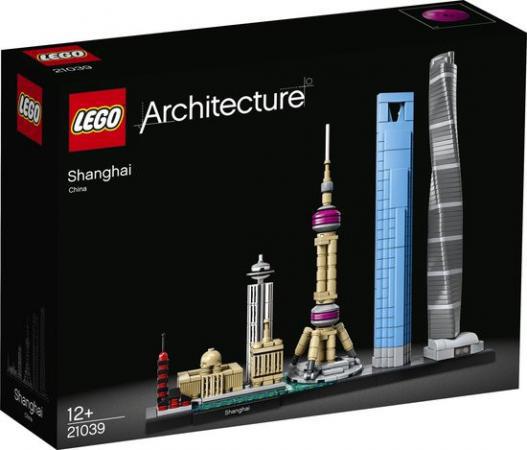 LEGO Architecture Shanghai (21039) — 597 stukjes, huren vanaf €2,75/week