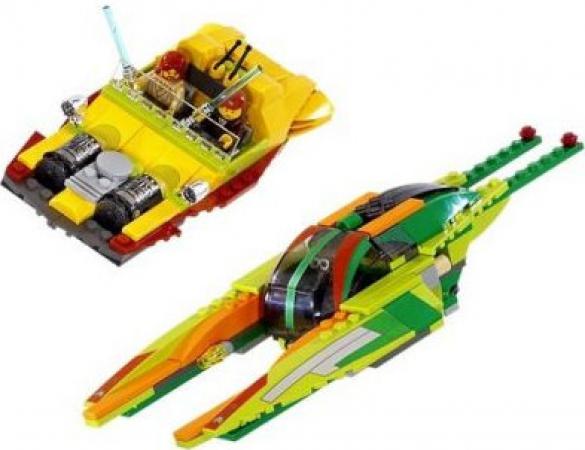 LEGO Star Wars Bounty Hunter Pursuit (7133), huren vanaf €3,00/week