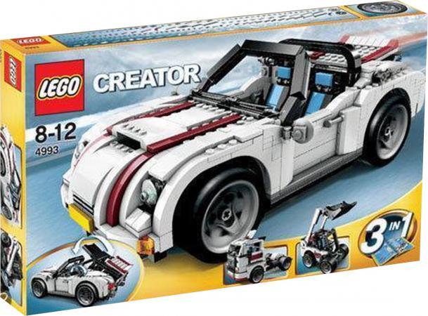 LEGO Creator 3-in-1 Creator Cool Convertible - 4993A (4993A) — 648 stukjes, huren vanaf €3,75/week