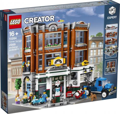 LEGO Bouwstenen 2000-3000 Creator Expert Garage op de Hoek - 10264AL (10264AL) — 2.545 stukjes, huren vanaf €11,25/week