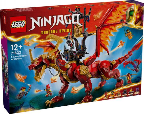 LEGO Ninjago Brondraak van Beweging - 71822-NEW (71822) — 1.716 stukjes, huren vanaf €9,25/week