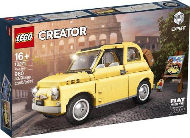 LEGO Bouwstenen 0000-1000 Creator Expert Fiat 500 - 10271C (10271C) — 960 stukjes, huren vanaf €4,25/week