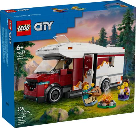 LEGO City Avontuurlijke camper - 60454-NEW (60454) — 385 stukjes, huren vanaf €2,25/week