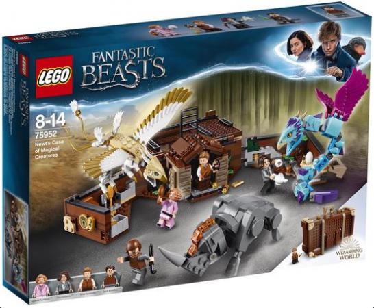LEGO Bouwstenen 0000-1000 Harry Potter Fantastic Beasts Newts Koffer met Magische Wezens - 75952C (75952C) — 678 stukjes, huren vanaf €3,75/week