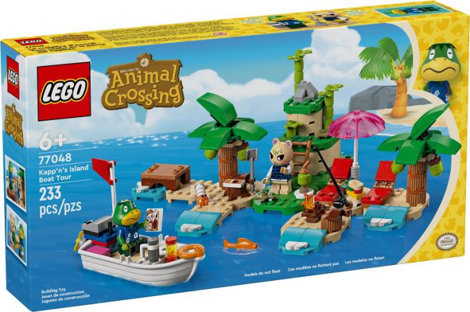 LEGO Bouwstenen 0000-1000 Animal Crossing Kappns eilandrondvaart - 77048-NEW (77048) — 233 stukjes, huren vanaf €2,25/week