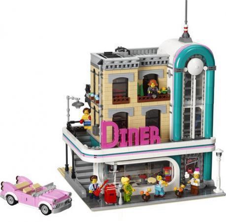 LEGO Creator Expert Diner in de Stad - 10260M (10260M) — 2.454 stukjes, huren vanaf €9,75/week