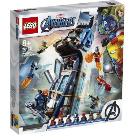 LEGO Bouwstenen 0000-1000 Marvel Avengers Torengevecht (76166) — 654 stukjes, huren vanaf €7,25/week