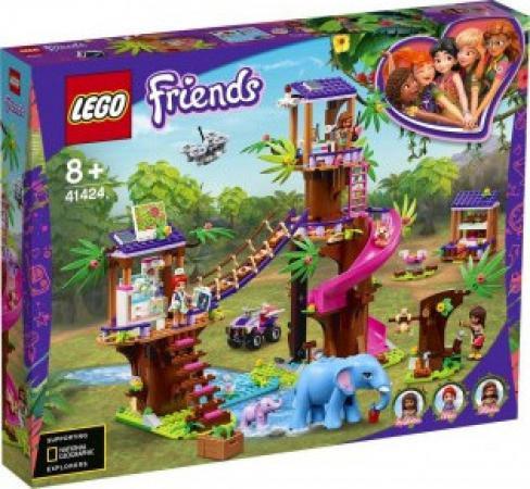 LEGO Friends Jungle Reddingsbasis - 41424D (41424D) — 644 stukjes, huren vanaf €4,75/week