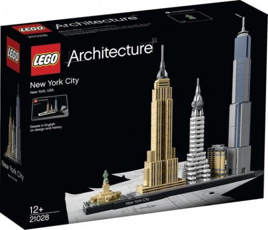 LEGO Architecture New York City (21028) — 598 stukjes, huren vanaf €3,25/week
