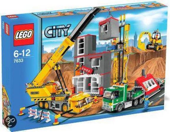LEGO City Construction Site (7633) — 878 stukjes, huren vanaf €5,25/week