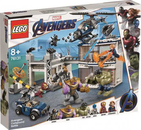 LEGO Bouwstenen 1000-2000 Marvel Avengers: Endgame Strijd bij de Basis van de Avengers - 76131A (76131A) — 1.037 stukjes, huren vanaf €6,75/week