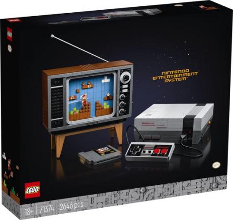 LEGO Bouwstenen 2000-3000 Nintendo Entertainment System - 71374A (71374A) — 2.645 stukjes, huren vanaf €11,25/week