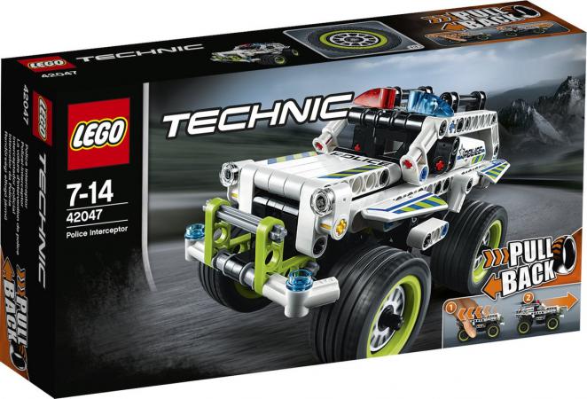 LEGO Bouwstenen 0000-1000 Technic Police Interceptor (42047) — 185 stukjes, huren vanaf €2,00/week