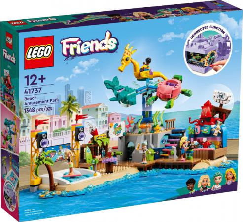 LEGO Friends Strandpretpark - 41737A-NEW (41737A) — 1.348 stukjes, huren vanaf €6,75/week