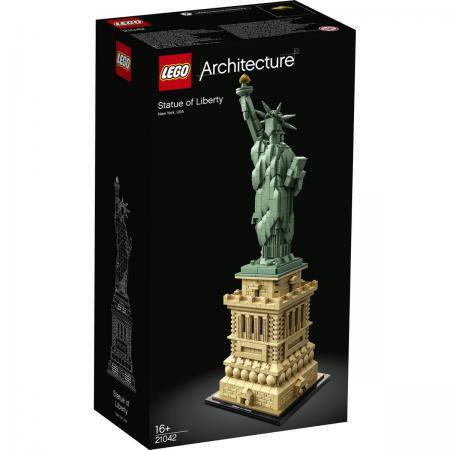 LEGO Architecture Vrijheidsbeeld - 21042M (21042M) — 1.685 stukjes, huren vanaf €5,00/week