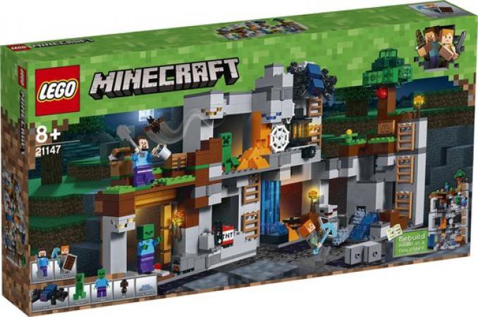 LEGO Bouwstenen 0000-1000 Minecraft De Bedrock Avonturen (21147) — 630 stukjes, huren vanaf €4,75/week